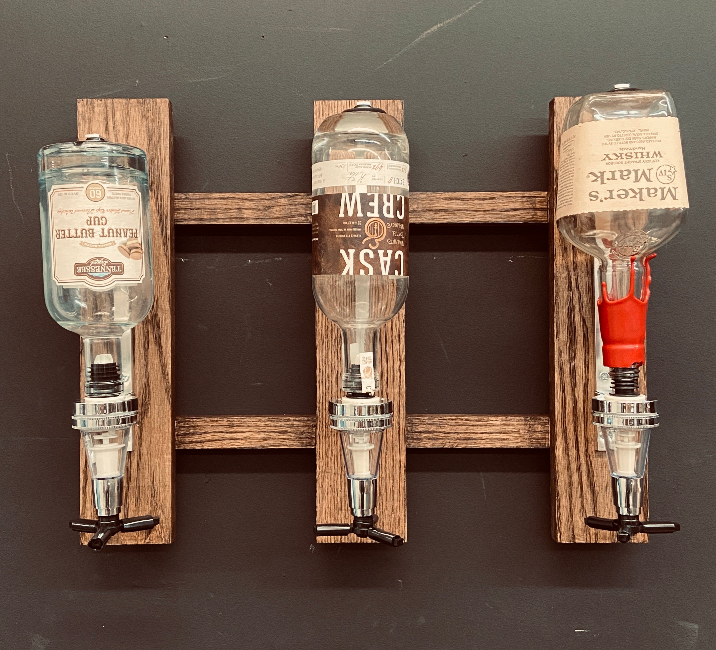 Liquor Dispenser Wall Mount - FREE SHIPPING – Bluegrass Bourbon Co